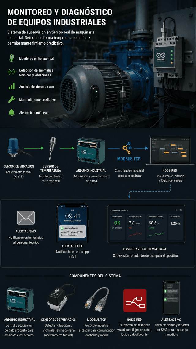 Monitoreo y Diagnóstico de Equipos Industriales